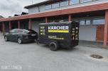 Kärcher Hds 1000 Henger med vanntank og Karcher dieseldrevet høytrykksvasker