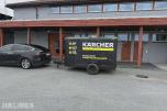 Kärcher Hds 1000 Henger med vanntank og Karcher dieseldrevet høytrykksvasker