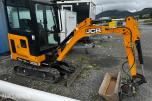 2024 JCB 19 C-1 MINIGRAVER, 3 SKUFFER, PIGGHAMMER, MASKINHENGER, KUN 658 TIMER, UTVIDET GARANTI
