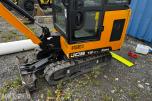 2024 JCB 19 C-1 MINIGRAVER, 3 SKUFFER, PIGGHAMMER, MASKINHENGER, KUN 658 TIMER, UTVIDET GARANTI
