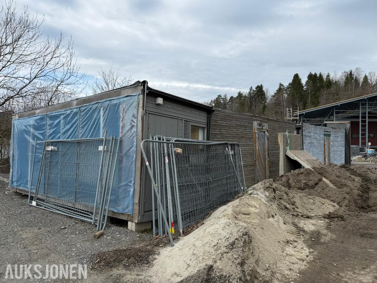 Brakkerigg m/5 stk brakker a 31 m2.