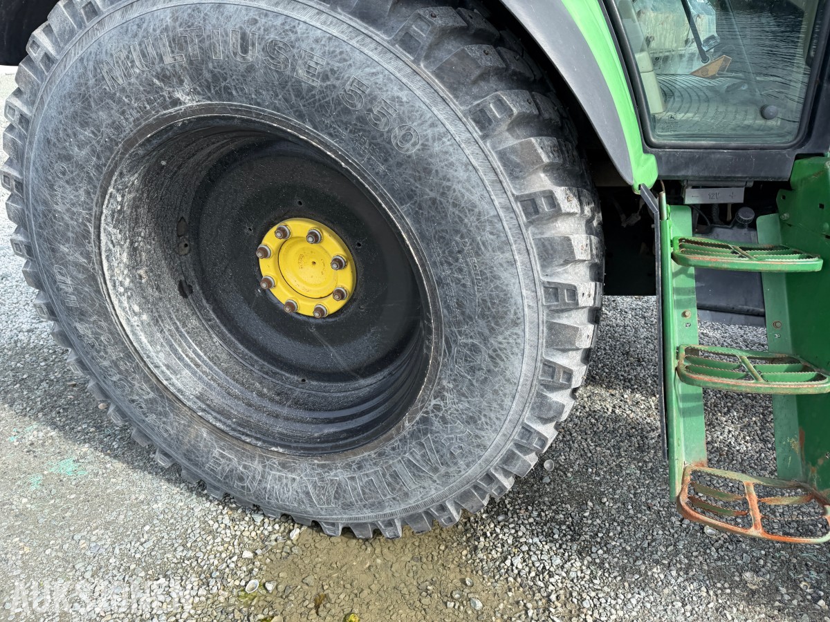 2006 John Deere 6620 - 50 km - Frontlaster - Industridekk med pigg - Nye landbruksdekk - EU Godkjent