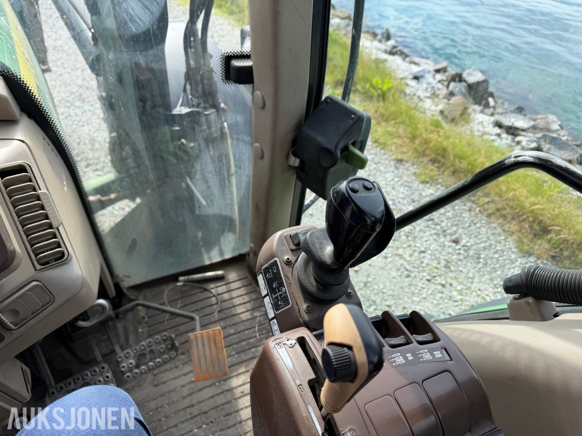 2006 John Deere 6620 - 50 km - Frontlaster - Industridekk med pigg - Nye landbruksdekk - EU Godkjent