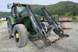 2006 John Deere 6620 - 50 km - Frontlaster - Industridekk med pigg - Nye landbruksdekk - EU Godkjent