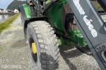 2006 John Deere 6620 - 50 km - Frontlaster - Industridekk med pigg - Nye landbruksdekk - EU Godkjent