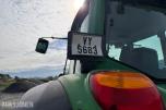 2006 John Deere 6620 - 50 km - Frontlaster - Industridekk med pigg - Nye landbruksdekk - EU Godkjent