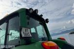 2006 John Deere 6620 - 50 km - Frontlaster - Industridekk med pigg - Nye landbruksdekk - EU Godkjent
