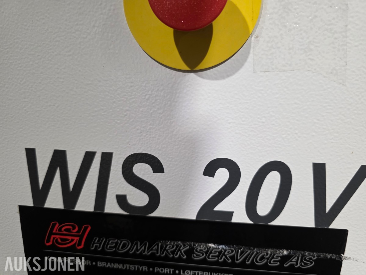 2016 Kompressor WIS 20V vannsmurt/frekvent styrt oljefri trykk luft