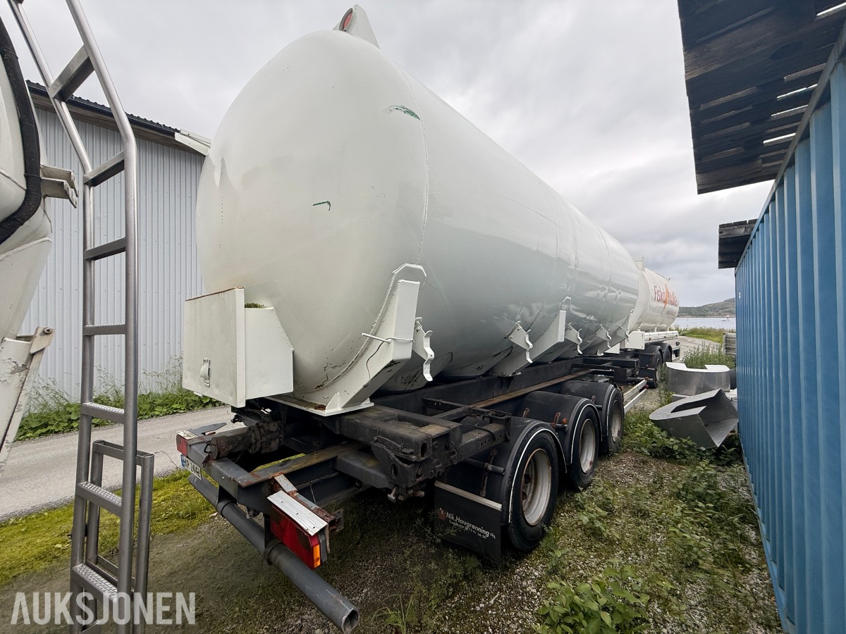 2004 Auka PHV 24-c containerkjerre m/ bulkcontainer