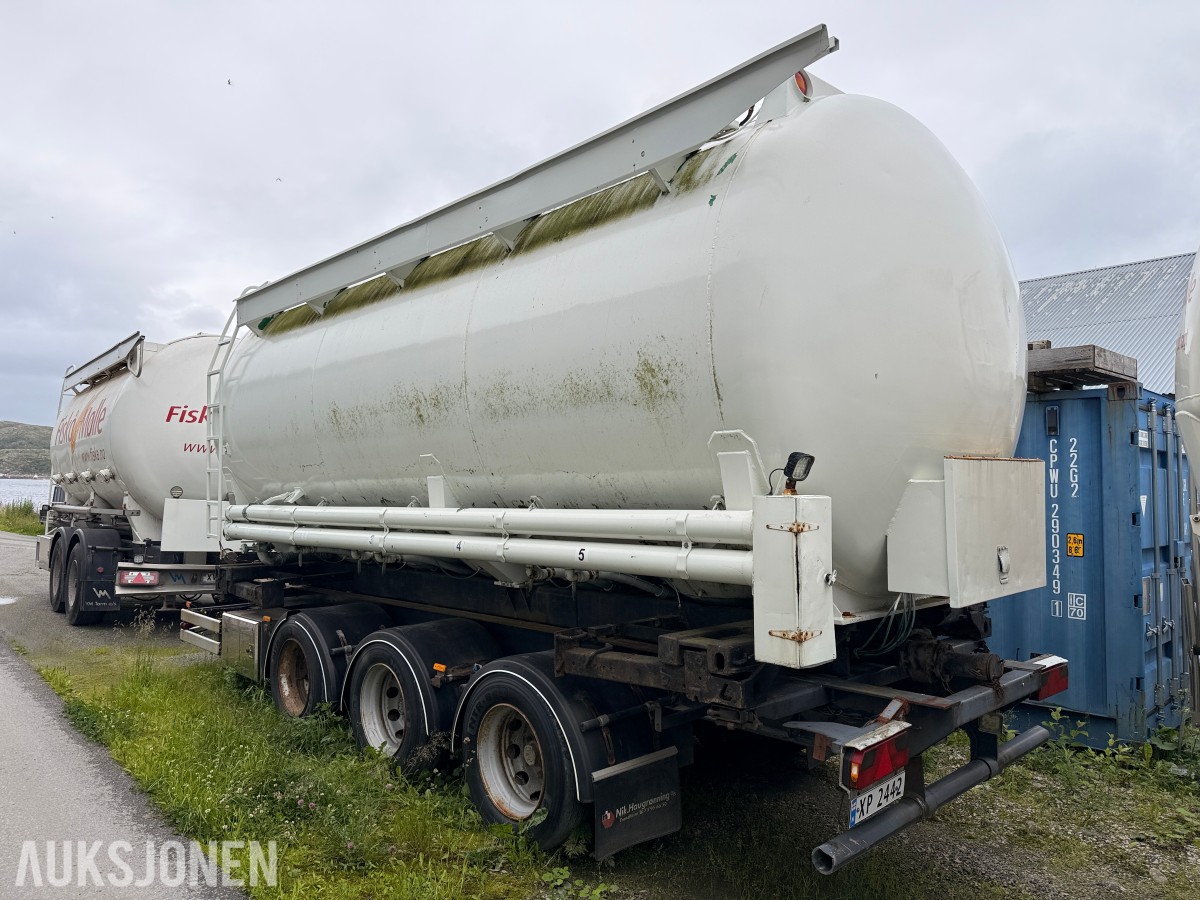 2004 Auka PHV 24-c containerkjerre m/ bulkcontainer