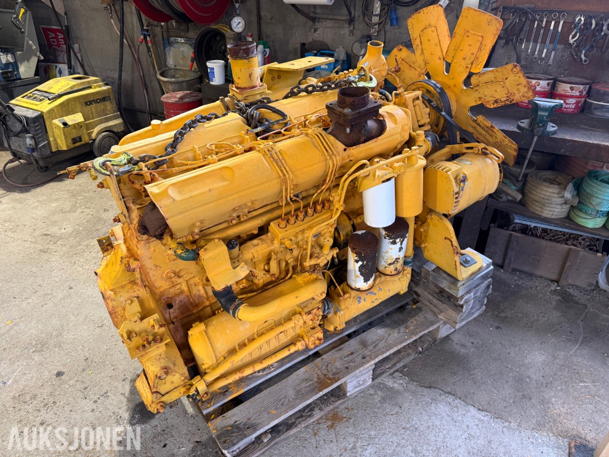 Fiat Allis FL20 Bulldozer motor - 500 Timer.