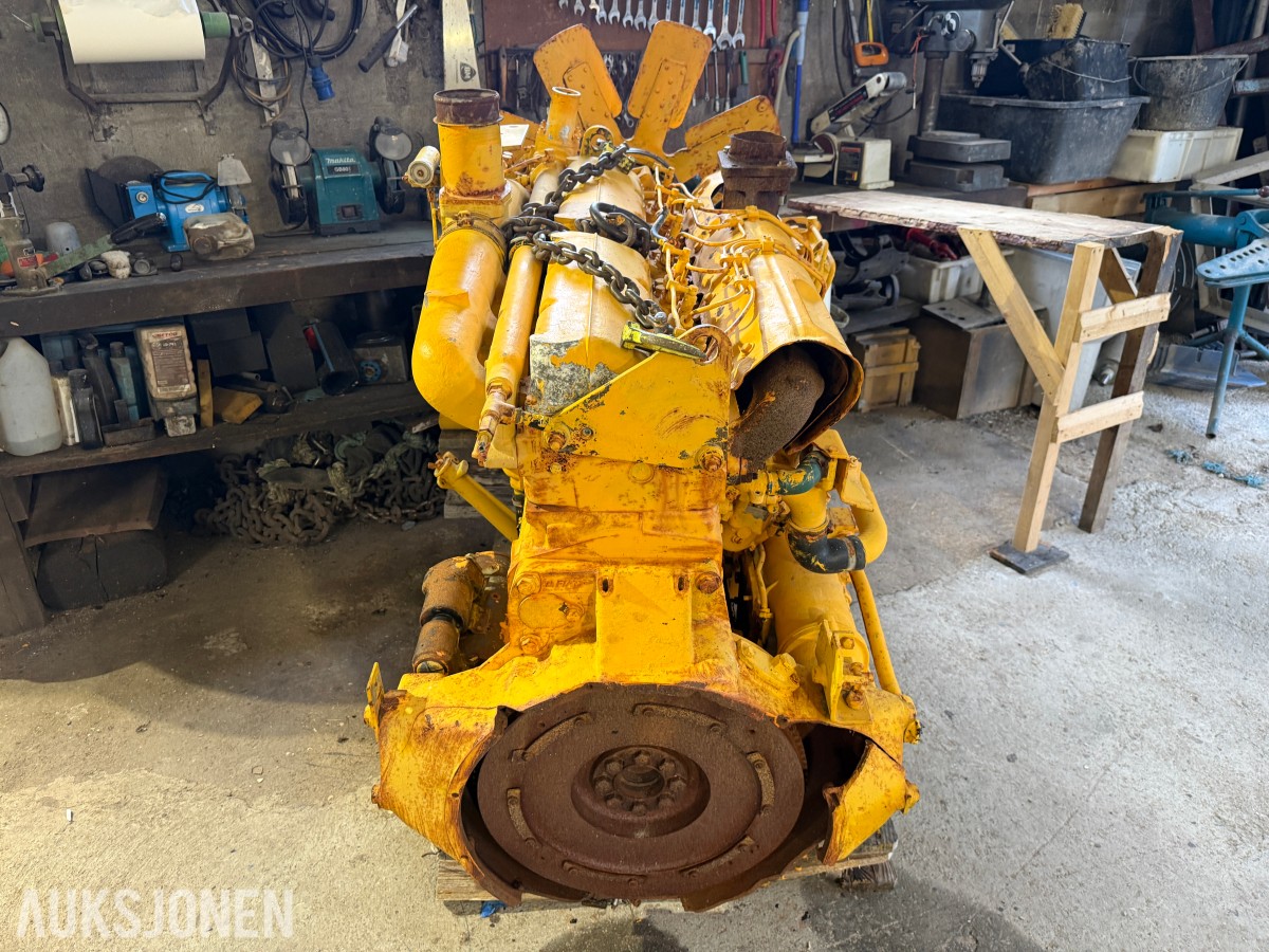 Fiat Allis FL20 Bulldozer motor - 500 Timer.