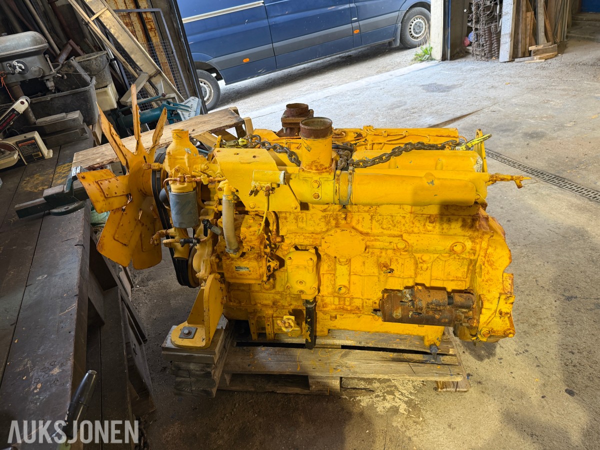 Fiat Allis FL20 Bulldozer motor - 500 Timer.