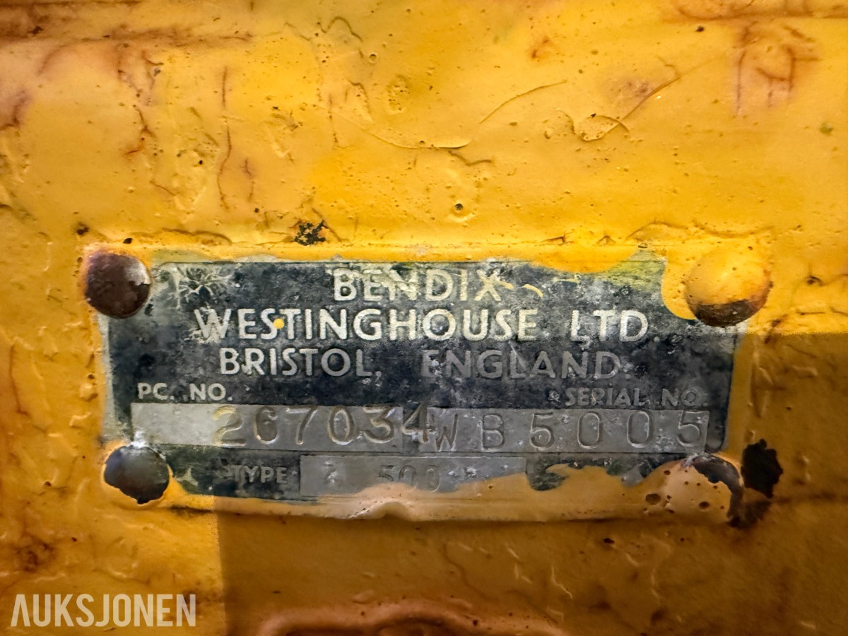 Fiat Allis FL20 Bulldozer motor - 500 Timer.