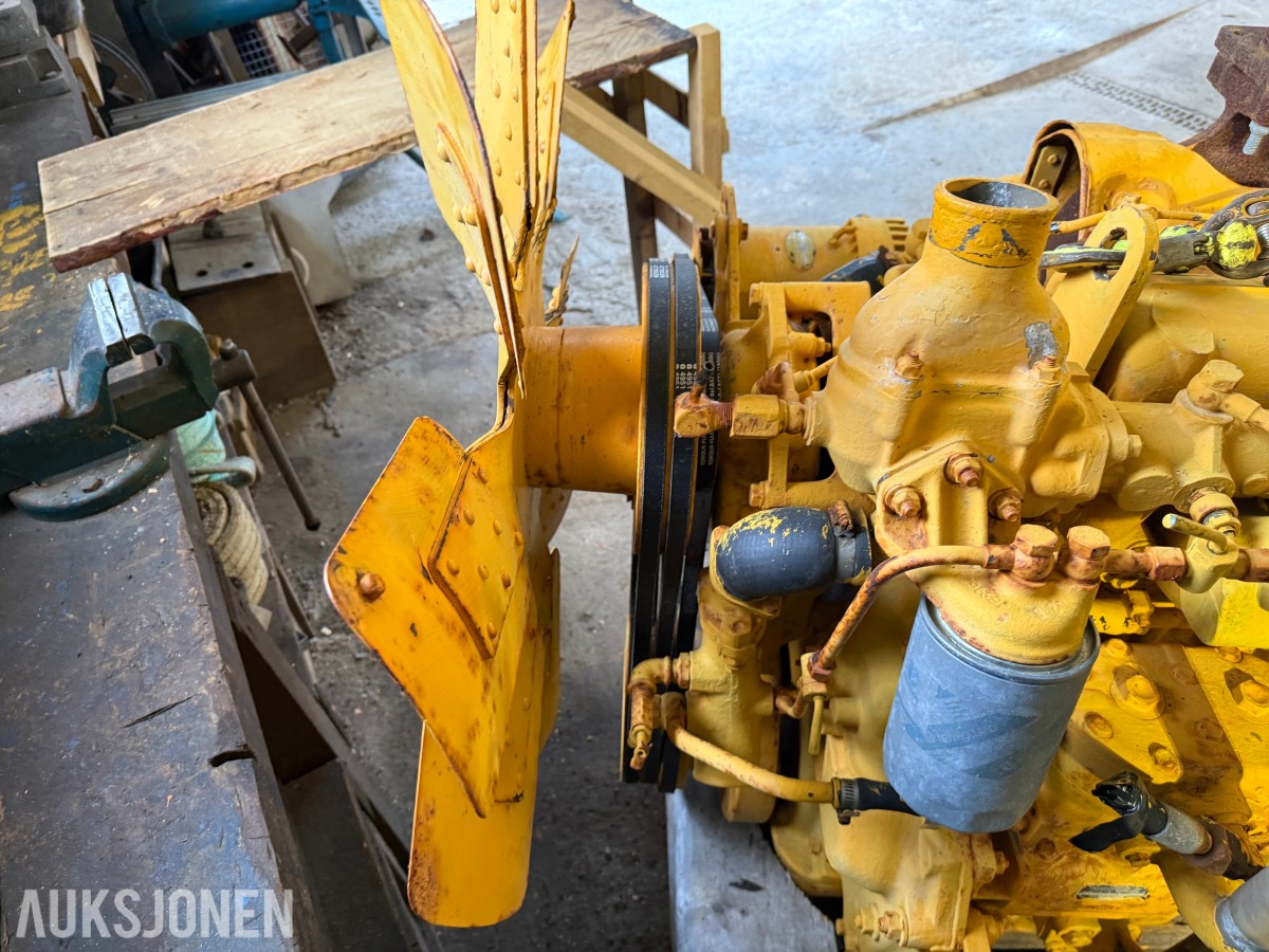 Fiat Allis FL20 Bulldozer motor - 500 Timer.