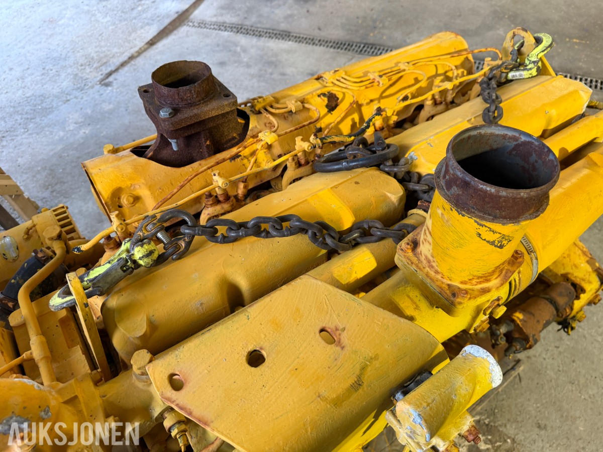 Fiat Allis FL20 Bulldozer motor - 500 Timer.