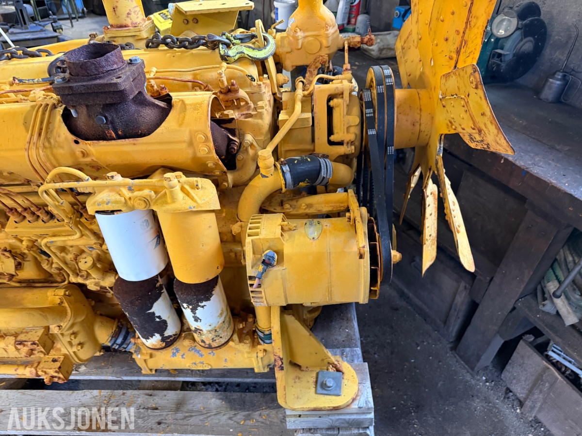 Fiat Allis FL20 Bulldozer motor - 500 Timer.