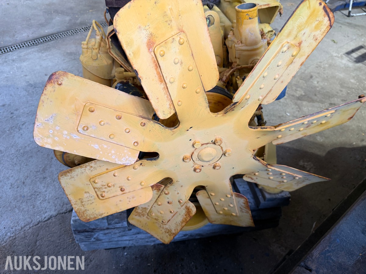 Fiat Allis FL20 Bulldozer motor - 500 Timer.
