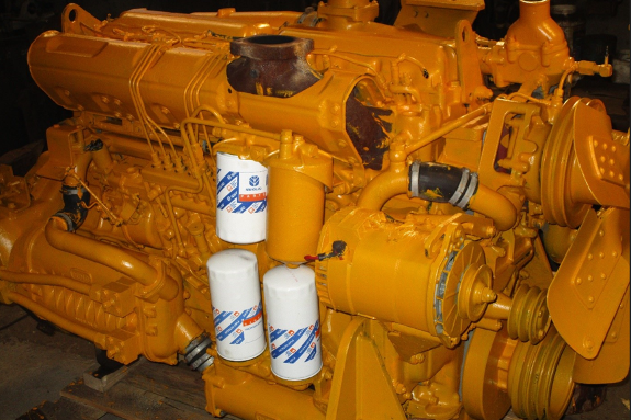 Fiat Allis FL20 Bulldozer motor - 500 Timer.