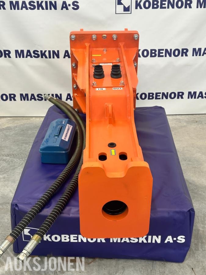 Ny KM 850 Pigghammer s50 til 8 tonns maskin