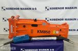 Ny KM 850 Pigghammer s50 til 8 tonns maskin