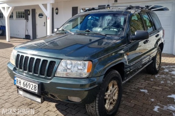 2000 Jeep GRAND CHEROKEE 4.7 220hk 4WD AUTOMAT HENGERFESTE DELEBIL