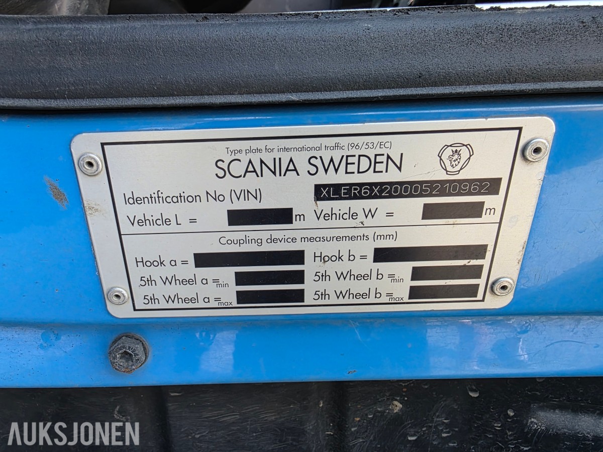 2008 Scania R480 krokbil