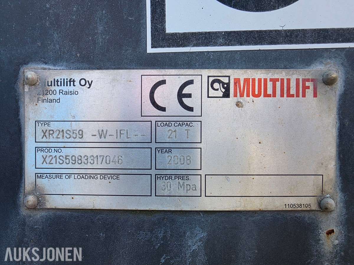 2008 Scania R480 krokbil