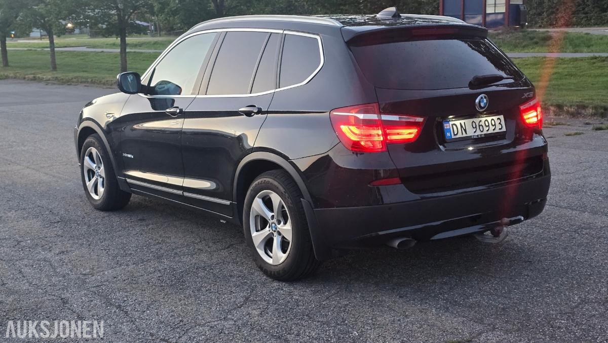 2012 BMW X3, xDrive20d Automat 4x4 ryggekamera hengerfeste s+v dekk, 203000km