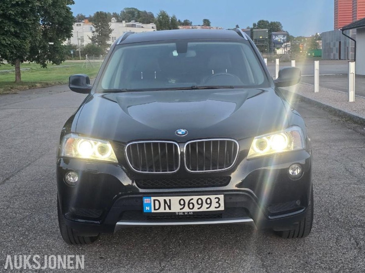 2012 BMW X3, xDrive20d Automat 4x4 ryggekamera hengerfeste s+v dekk, 203000km