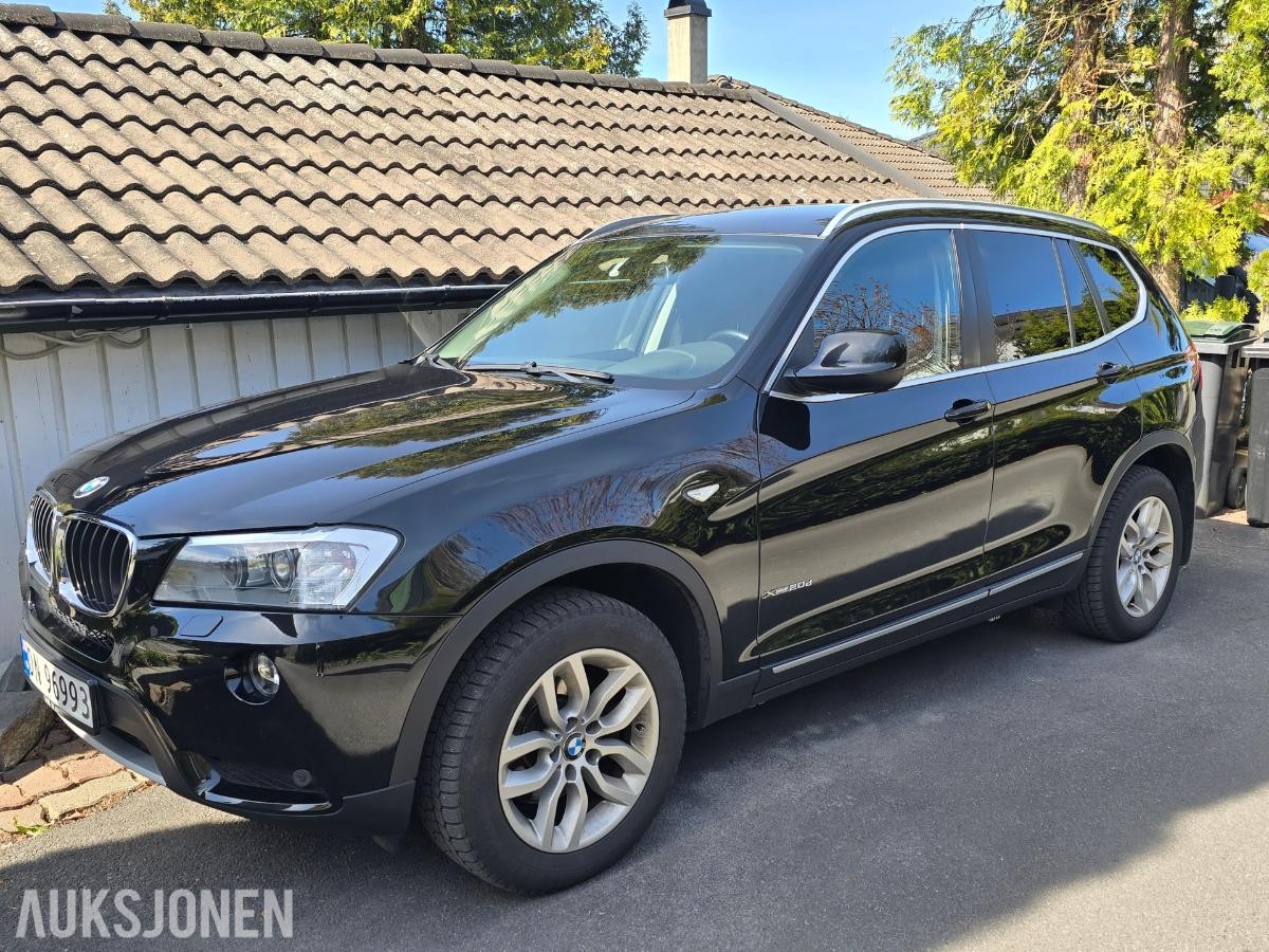 2012 BMW X3, xDrive20d Automat 4x4 ryggekamera hengerfeste s+v dekk, 203000km
