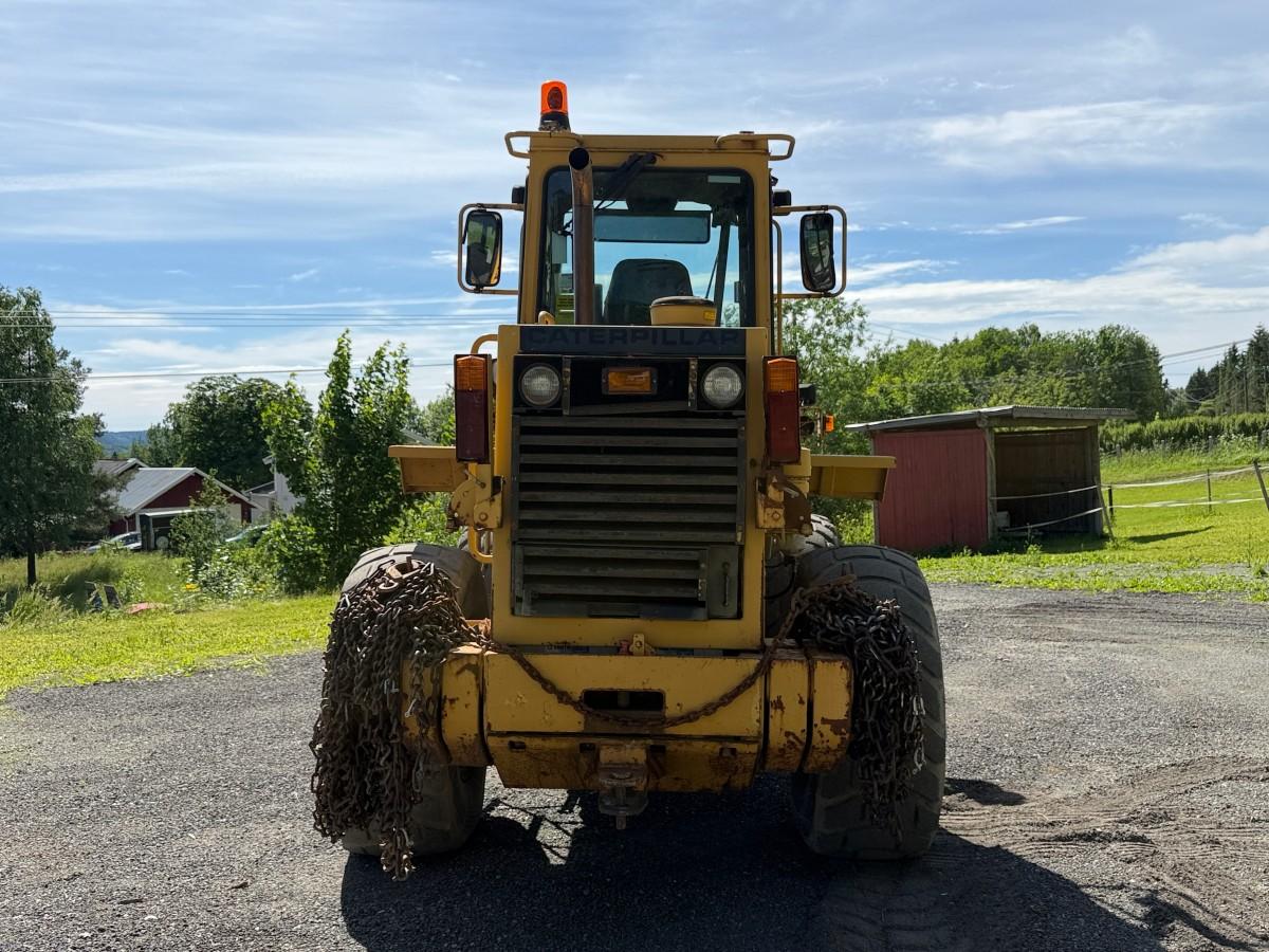 1987 Cat IT28B hjullaster med skuffe