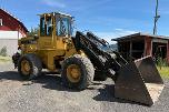 1987 Cat IT28B hjullaster med skuffe