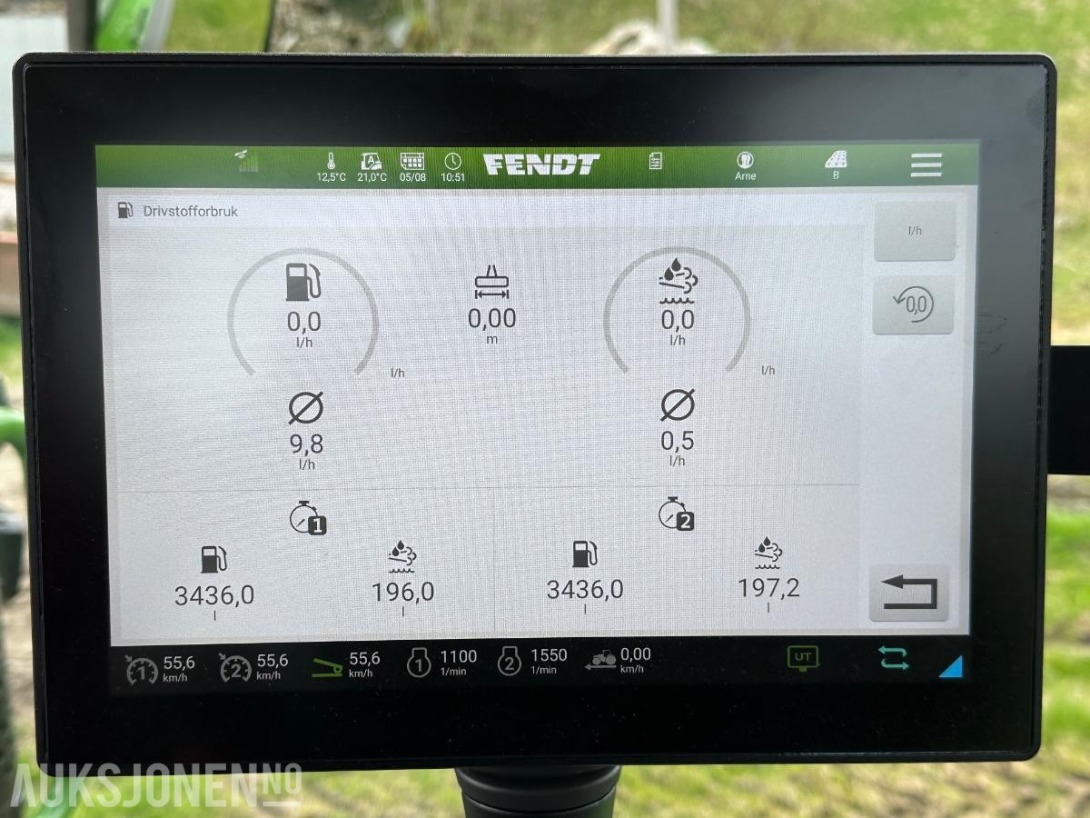 2024 Fendt 728 Vario Gen 7 Traktor, 920 timer