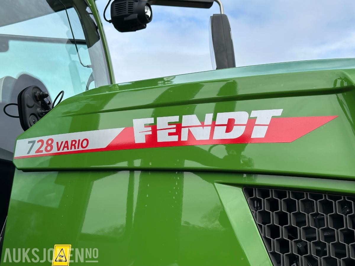 2024 Fendt 728 Vario Gen 7 Traktor, 920 timer