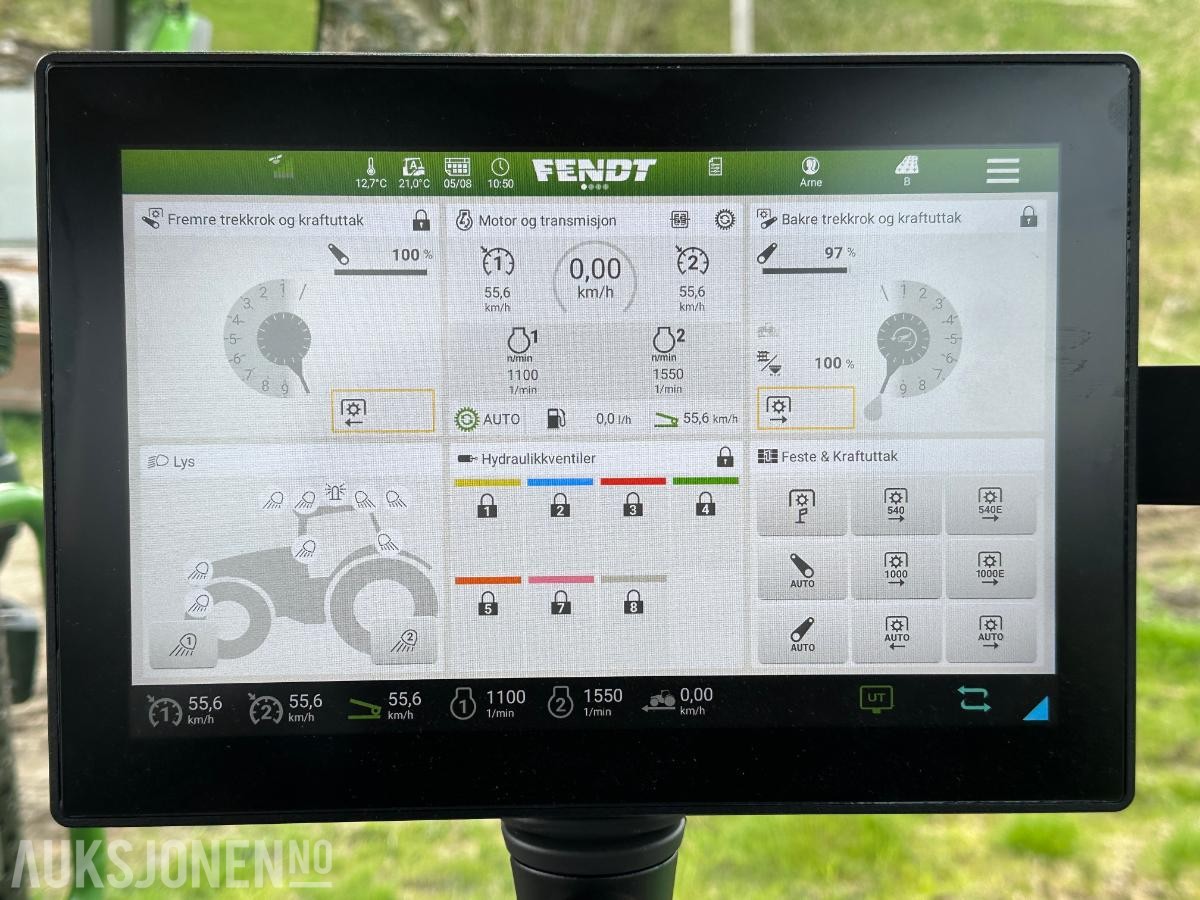 2024 Fendt 728 Vario Gen 7 Traktor, 920 timer