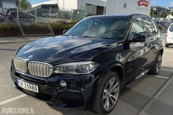 2017 BMW X5, XDRIVE40E M-SPORT IPERFORMANCE 313HK ADAPTIV CRUISE HENGERFESTE RYGGEKAMERA, 127629km