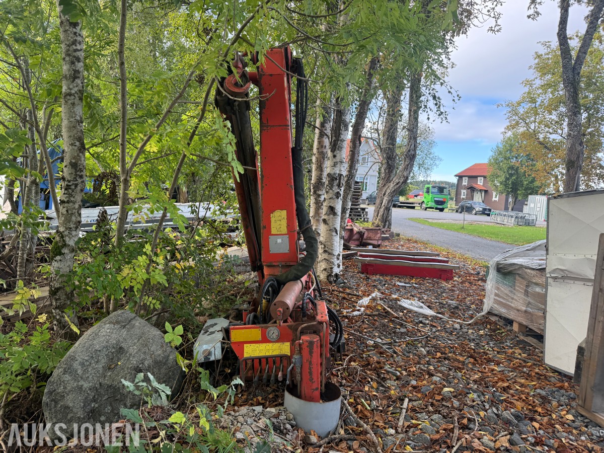 1987 Palfinger PK7000A lastebilkran.