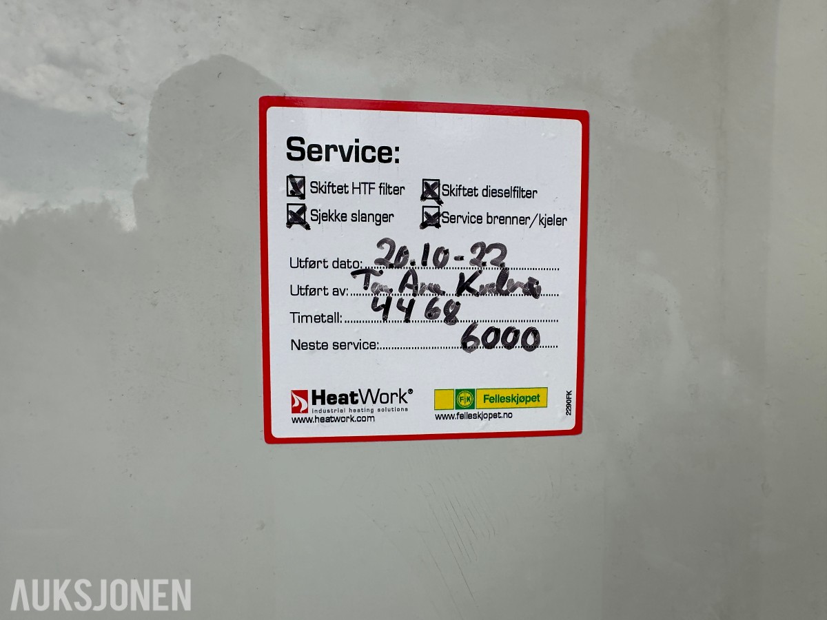 2019 HeatWork HW Xtreme 103HH med masse tilbehør!