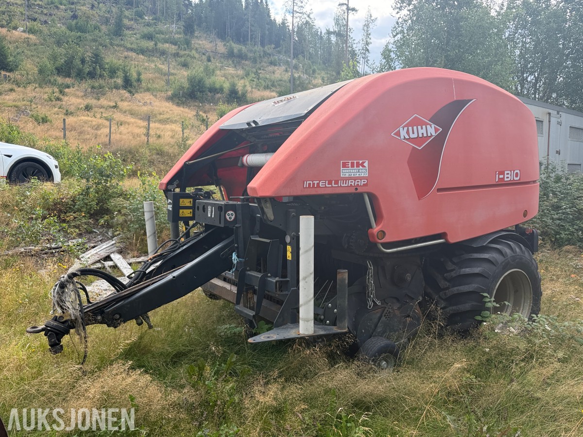 2014 Kuhn i-BIO Rundballepresse, ISOBUS