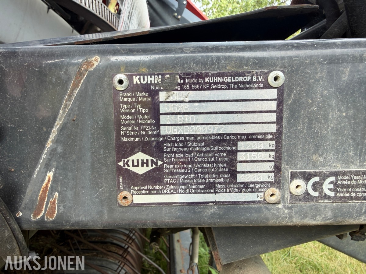 2014 Kuhn i-BIO Rundballepresse, ISOBUS