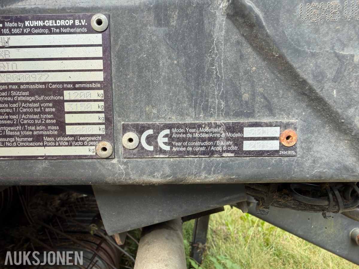2014 Kuhn i-BIO Rundballepresse, ISOBUS