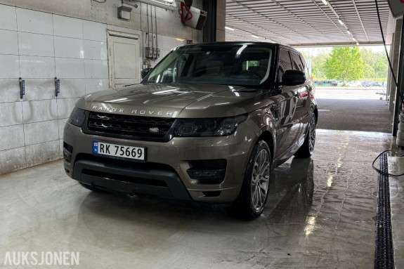 2014 Land Rover Range Rover SPORT 3.0 211HK 7 SETER AUTOMAT 4WD HENGERFESTE LUFT RYGGEKAMERA SKINN EU OK 10.2028