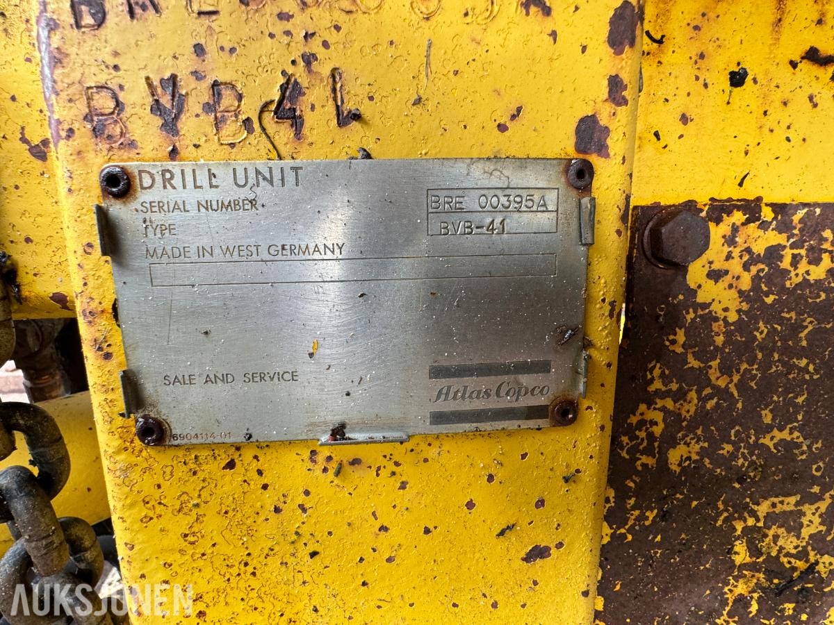 Atlas Copco Roc 301 borerigg luftdrevet