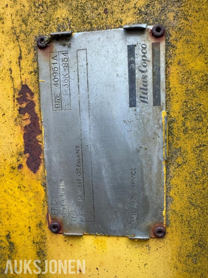 Atlas Copco Roc 301 borerigg luftdrevet