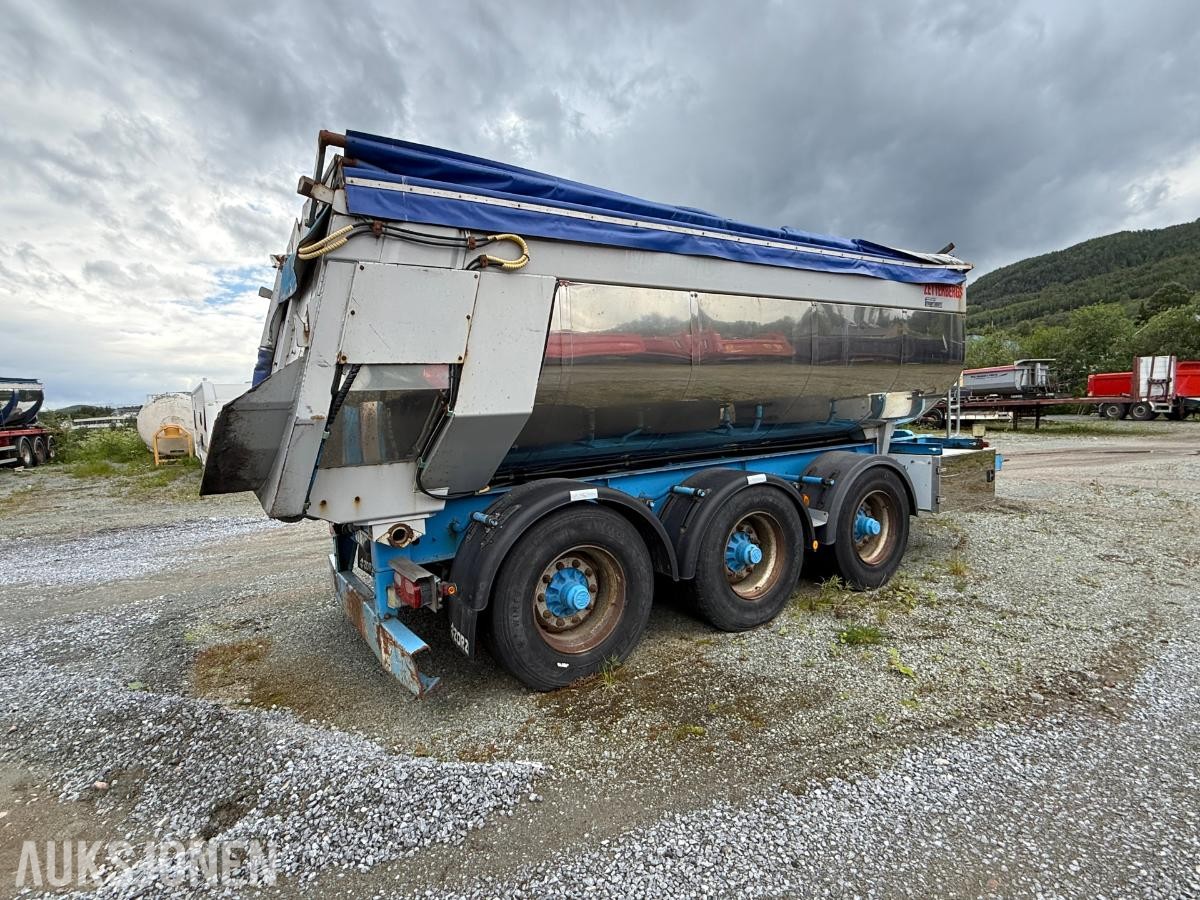 2014 Zorsi trippelkjerre med asfaltbalje - Zetterbergs