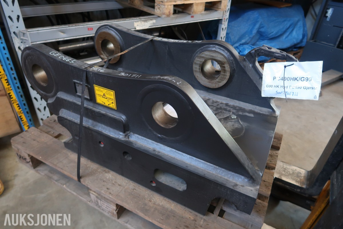 2016 Gjerstad hydraulisk HK-Feste til 50 tonns maskin G90/S90