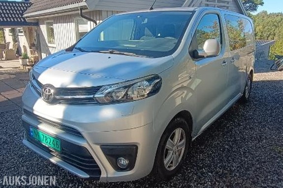 2016 Toyota ProAce, 1.6D 116HK Paza 3 SETER 166.500km EU OK HENGERFESTE WEBASTO CRUISEKONTROLL S+V DEKK, 166500km