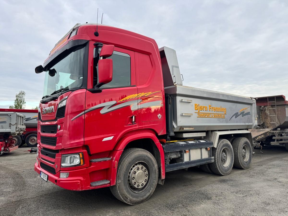 2018 Scania R580 GODT UTSTYRT 6x4 TIPPBIL 
