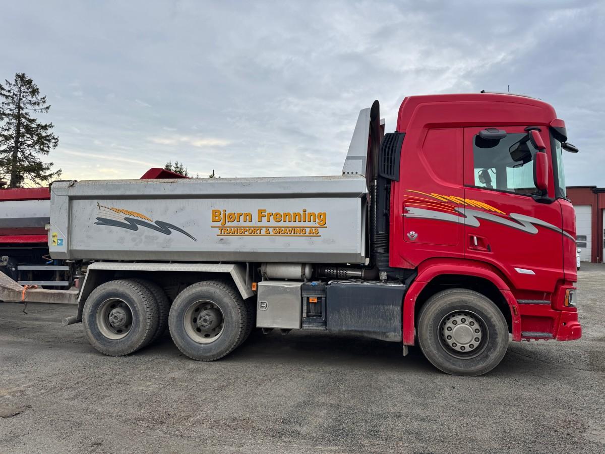 2018 Scania R580 GODT UTSTYRT 6x4 TIPPBIL 